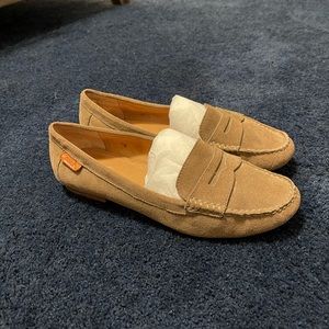 Coach suede loafers